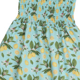 Citrus Bloom-Strap Dress